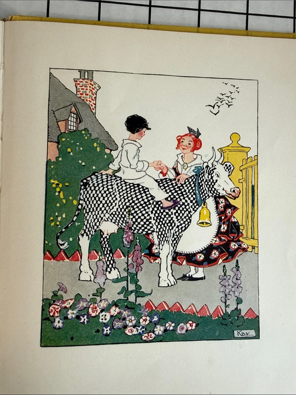 1920 The Jolly Old Shadow Man Gertrude Alice Kay Volland Sunny Book 19th Edition